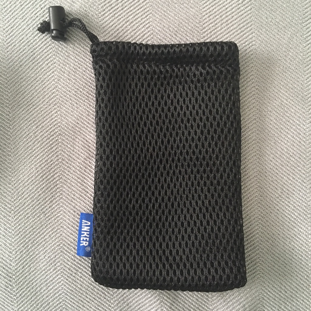 Black Mesh Accessories Bags